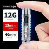 Rechargeable Mini Keychain Flashlight - Sitodo