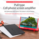 3D Mobile Phone Screen Magnifier - 12/10 Inch for Enhanced Viewing