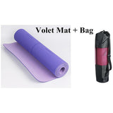 Double Layer Yoga Pad With Position Line