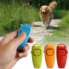 2-In-1 Pet Whistle and Clicker