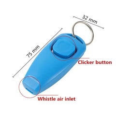 2-In-1 Pet Whistle and Clicker