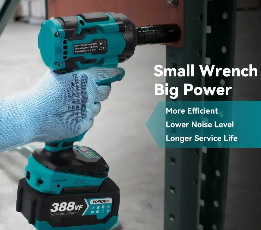 1/2" Cordless Electric Impact Wrench Sitodo