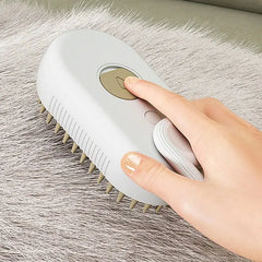 3-in-1 Cat Electric Steam Brush sitodo