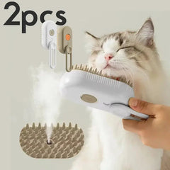 3-in-1 Pet Steam Brush sitodo