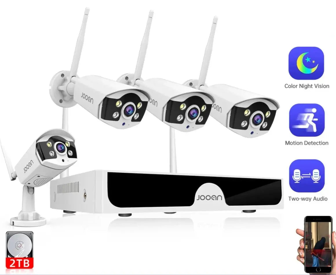 3MP 5MP WiFi Security Camera System - Sitodo