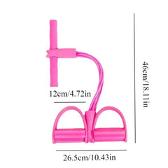 4 Resistance Elastic Pull Ropes - Sitodo