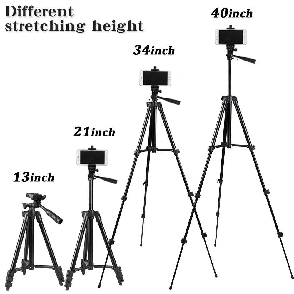 40inch Aluminum Universal Phone Tripod sitodo