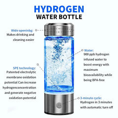 420ml Hydrogen Rich Water Generator Bottle sitodo