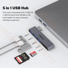 5-in-1 High-Speed USB HUB sitodo