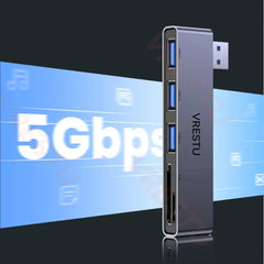 5-in-1 High-Speed USB HUB sitodo