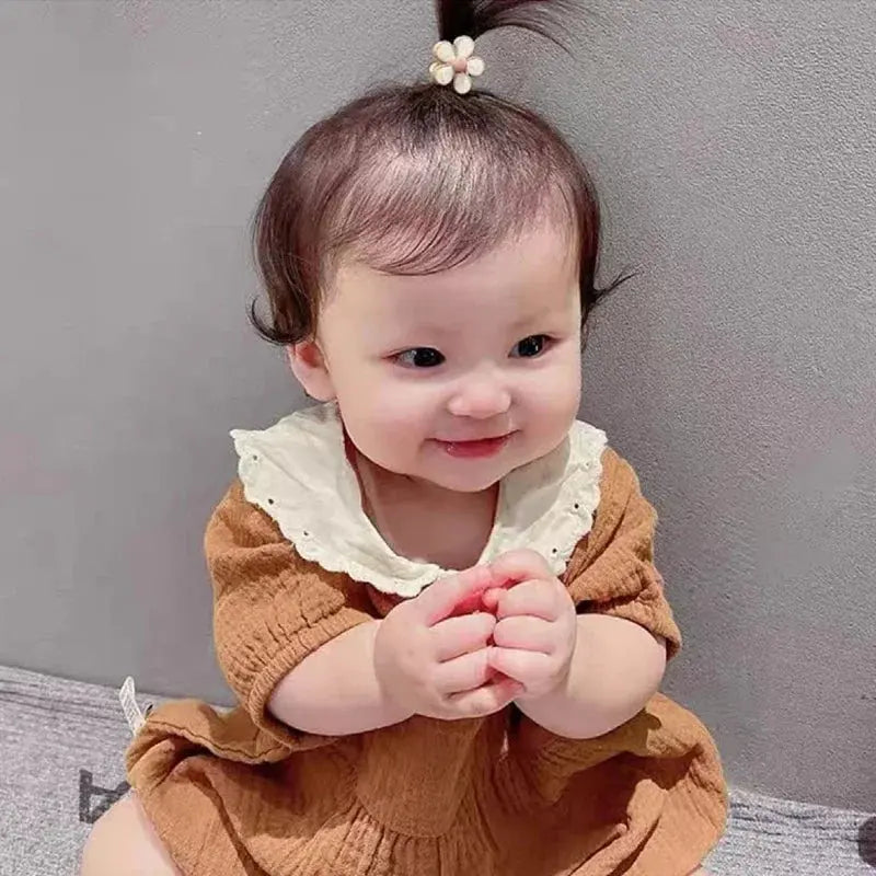 50Pcs Baby Cartoon Elastic Hair Bands sitodo