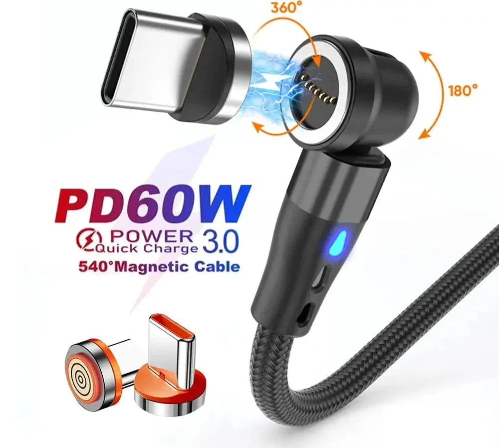 60W Fast Charging Magnetic Cable - Sitodo