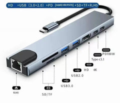 8-in-1 USB-C Hub sitodo