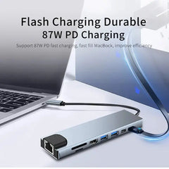 8-in-1 USB-C Hub sitodo