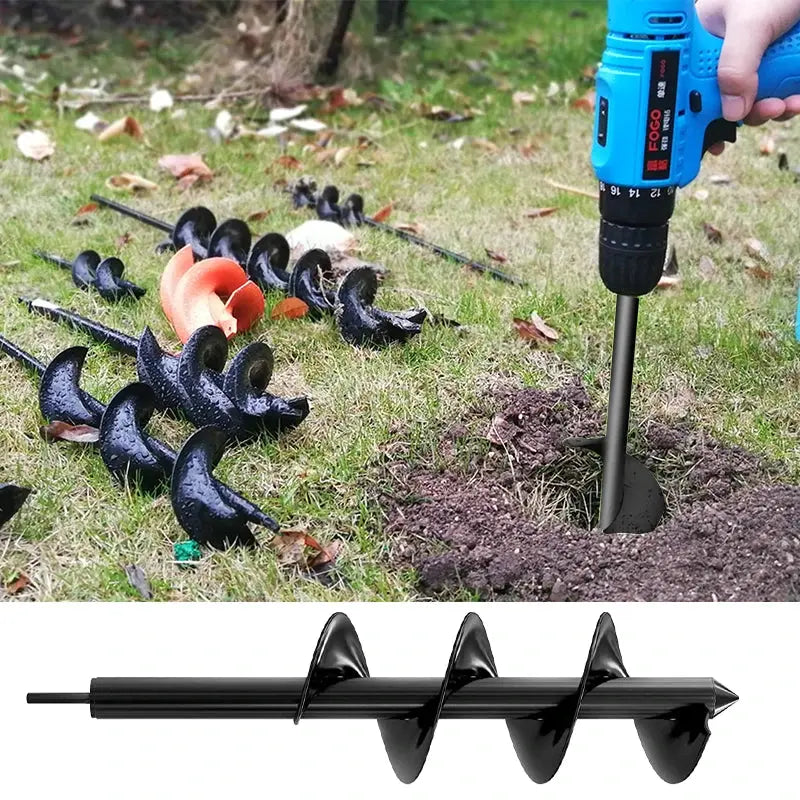 9 Size Garden Auger Drill Bit Tool - Sitodo