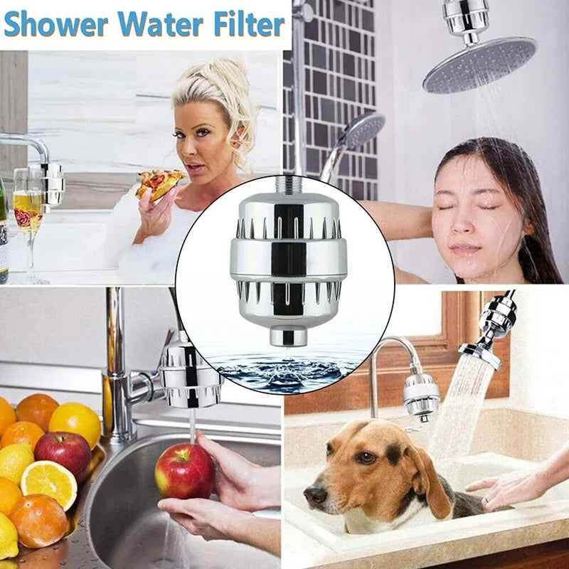 Stage Shower Water Filter