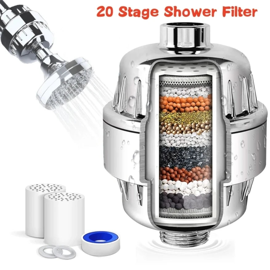 Stage Shower Water Filter