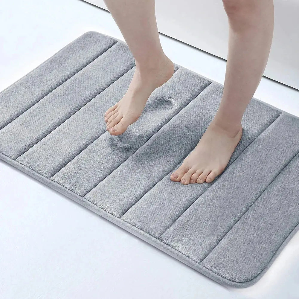 Absorbent Non-Slip Bathroom Rug sitodo