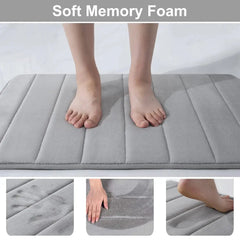 Absorbent Non-Slip Bathroom Rug sitodo