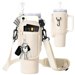 Adjustable Shoulder Strap Water Bottle Bag sitodo