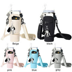 Adjustable Shoulder Strap Water Bottle Bag sitodo