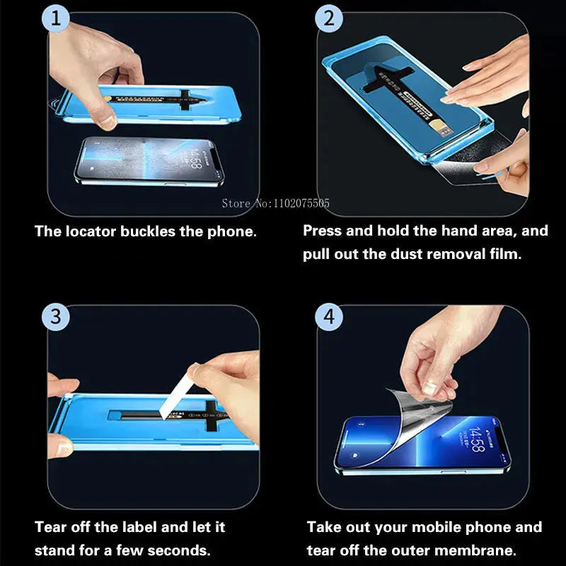 Advanced Tempered Glass iPhone Screen Protector - Sitodo