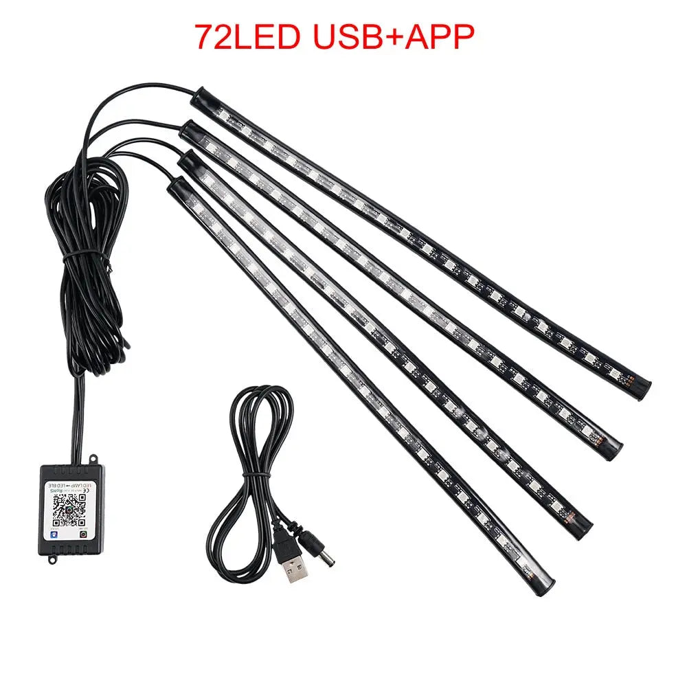Ambient Interior LED Strip Light Car sitodo