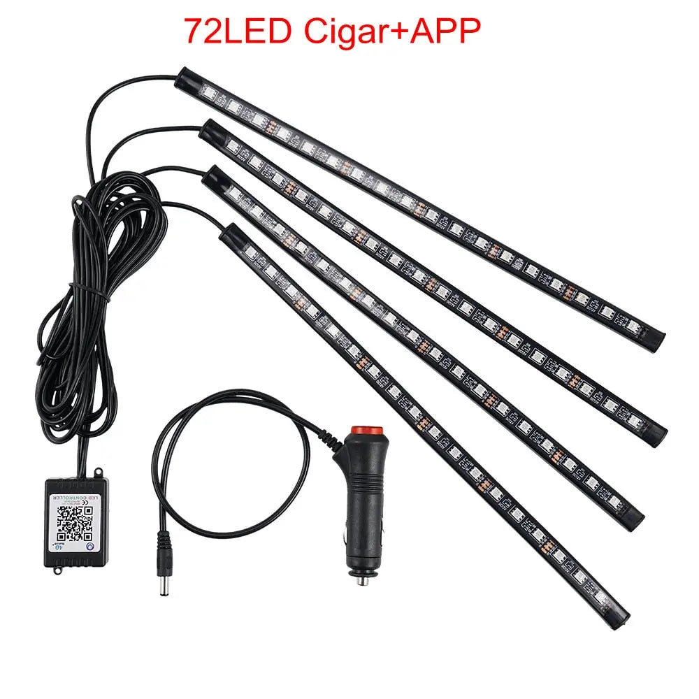 Ambient Interior LED Strip Light Car sitodo