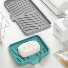 Anti-slip Silicone Drain Soap Box - Sitodo