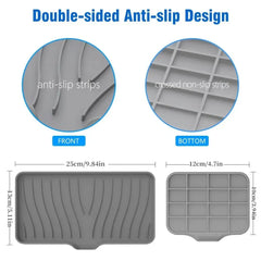 Anti-slip Silicone Drain Soap Box - Sitodo