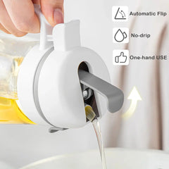 Auto Flip Oil Dispenser Bottle sitodo