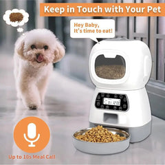 Automatic Pet Feeder and Dry Food Dispenser sitodo