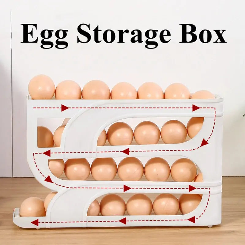 Automatic Rolling Egg Storage Box sitodo