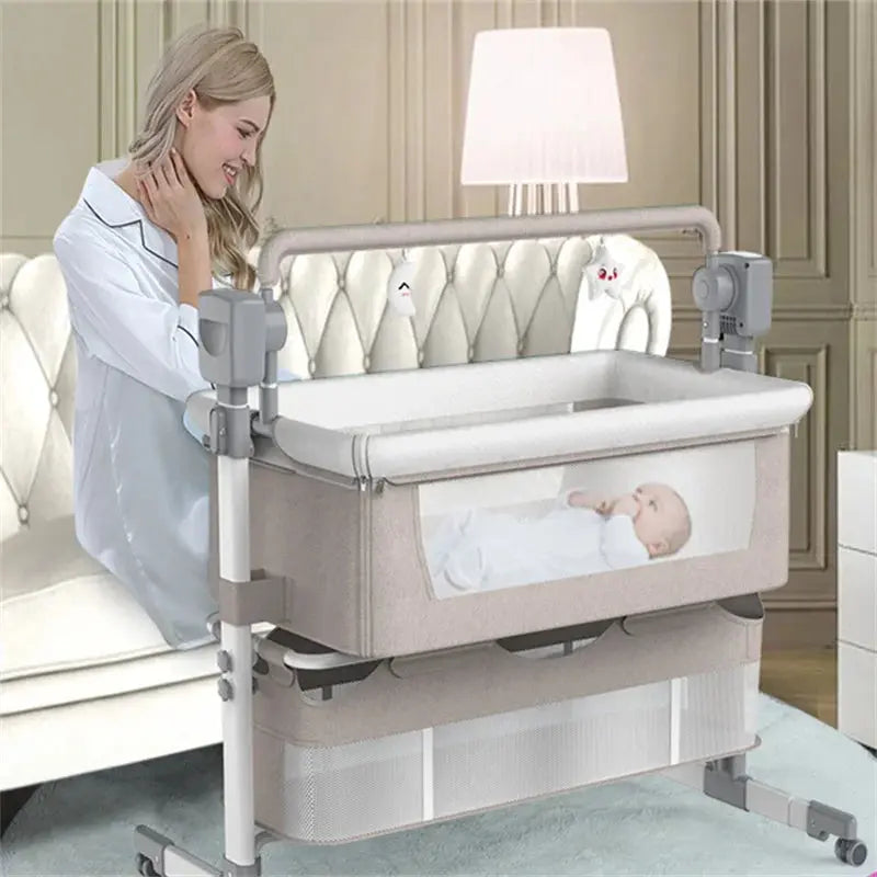 Baby Electric Crib Cradle sitodo