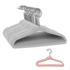 Baby Non-Slip Velvet Cloth Hangers sitodo