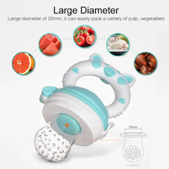 Baby Silicone Food Nibbler Feeder sitodo