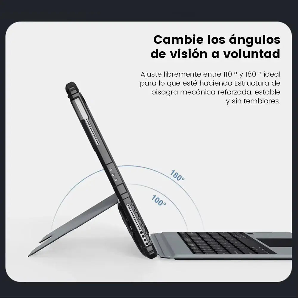 Backlight Keyboard Case for iPad sitodo