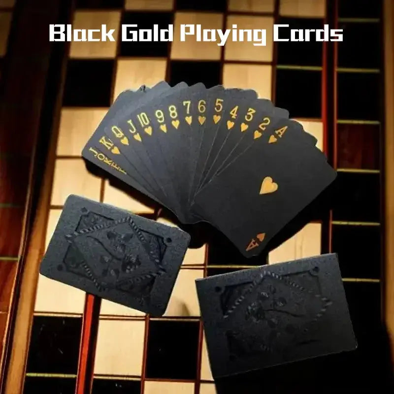 Black Playing Game Cards sitodo