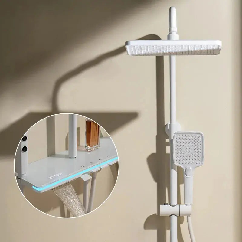 Button Light Shower System Set sitodo