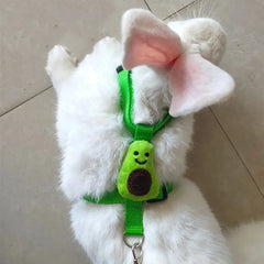 Cartoon Rabbit Harness and Leash Set sitodo