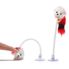 Cat Feather Mouse Toy with Mini Bell sitodo