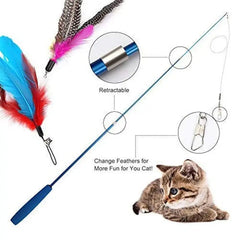 Cat Feather Teaser Toy sitodo