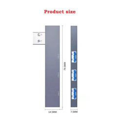 Compact Portable USB Type C HUB sitodo