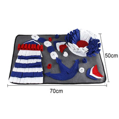 Detachable Fleece Pads Dog Mat sitodo