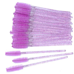 Disposable Micro Glitter Eyelash Brushes sitodo