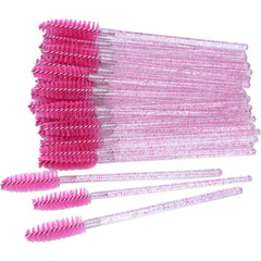 Disposable Micro Glitter Eyelash Brushes sitodo