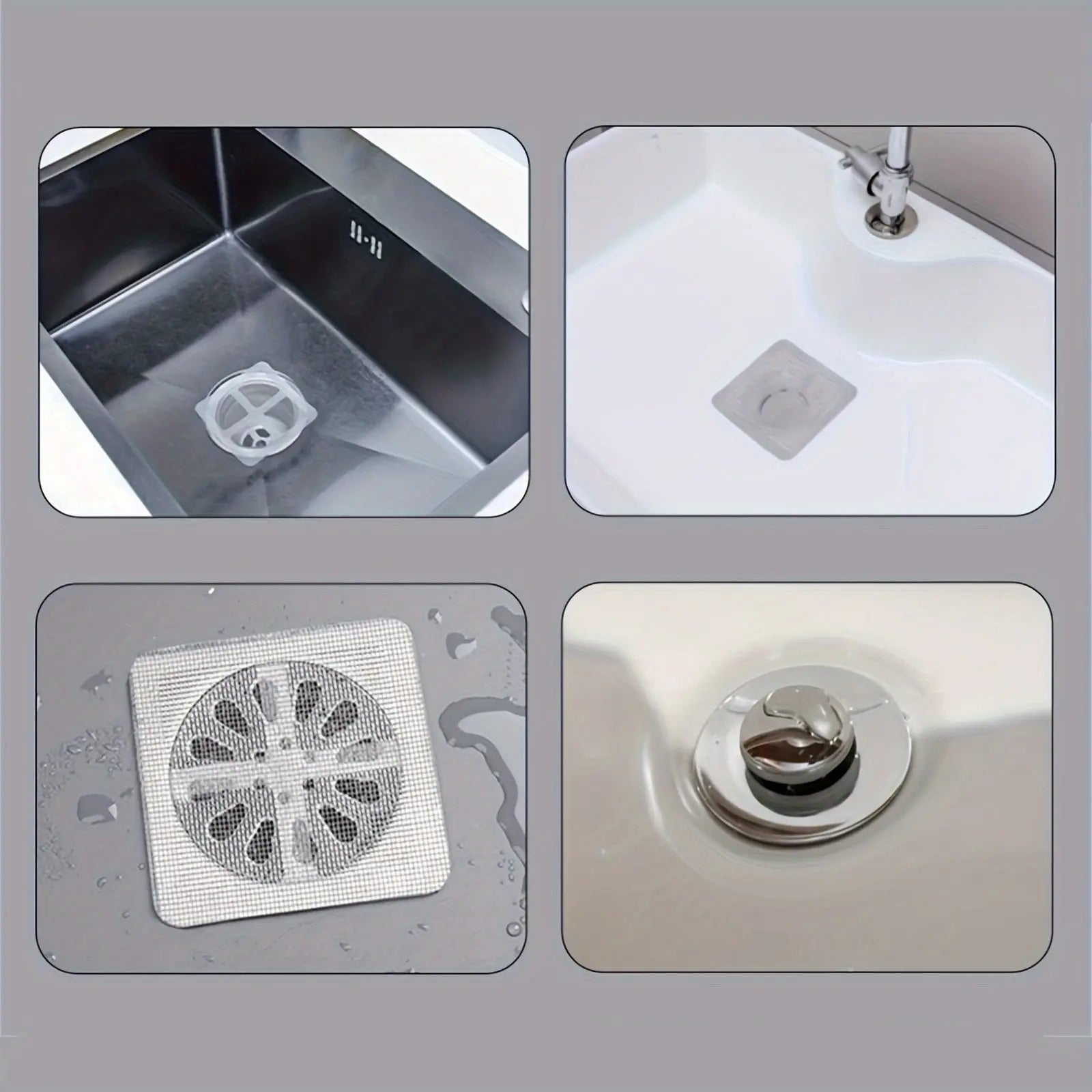 Disposable Shower Drain Hair Catcher sitodo