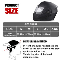 Double Lens Modular Flip Up Helmet sitodo