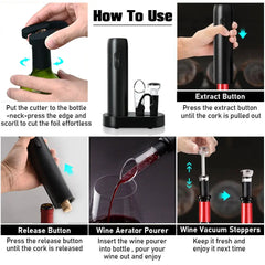 Electric Wine Bottle Opener sitodo