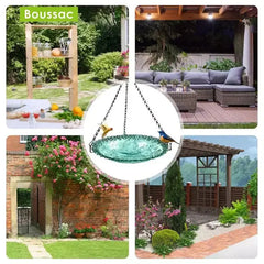 Flower Shaped Hanging Bird Feeder & Birdbath - Sitodo